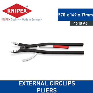 Tang Snap Ring 252-400 mm 46 10 A6 KNIPEX External Circlip Pliers