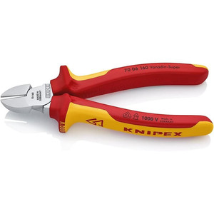 Tang Potong VDE 160 mm 70 06 160 KNIPEX Diagonal Cutting Plier VDE