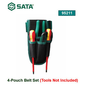 TAS PERKAKAS 95211 4-POUCH BELT SET SATA (TOOLS NOT INCLUDED) SATA