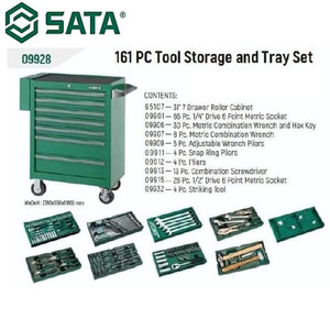 TOOL KIT SET 09918 246PC TOOL STORAGE AND TRAY SET SATA