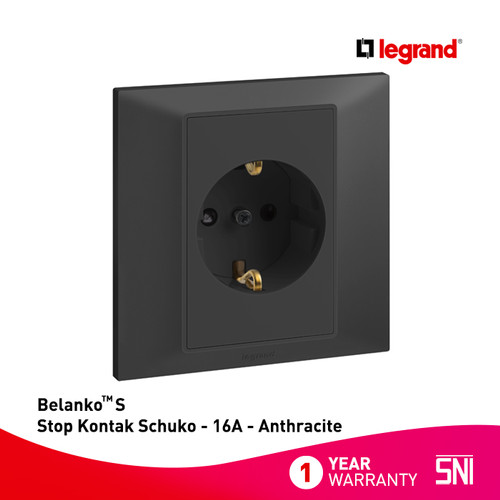 Legrand Belanko S - Stop Kontak Schuko - 16A