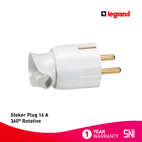 Legrand Steker Plug 16 A - 360° Rotative