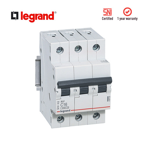 Legrand MCB 4,5kA - 3 Pole 16 A