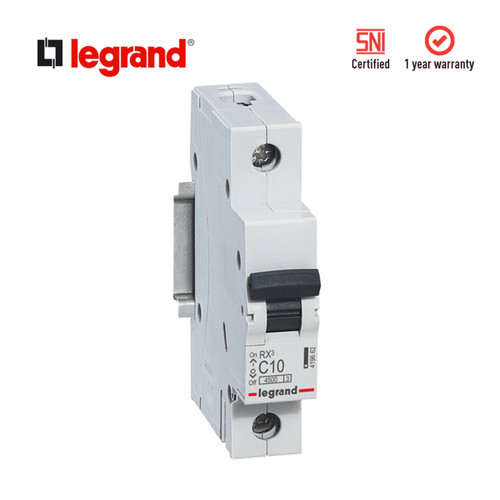 Legrand MCB 4,5kA - 1 Pole 10 A