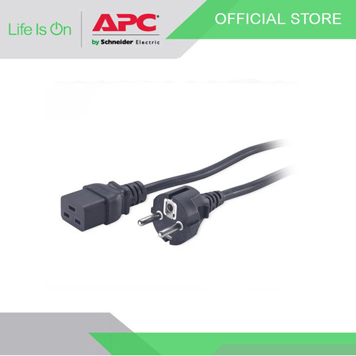 APC AP9875 Kabel Power Cord Input C19 to CEE/7 Schuko 2.5m