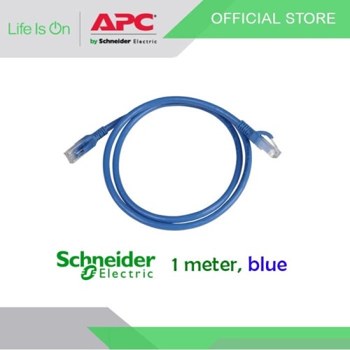 Patch Cord UTP Cat6 1M Biru DC6PCURJ01BLM