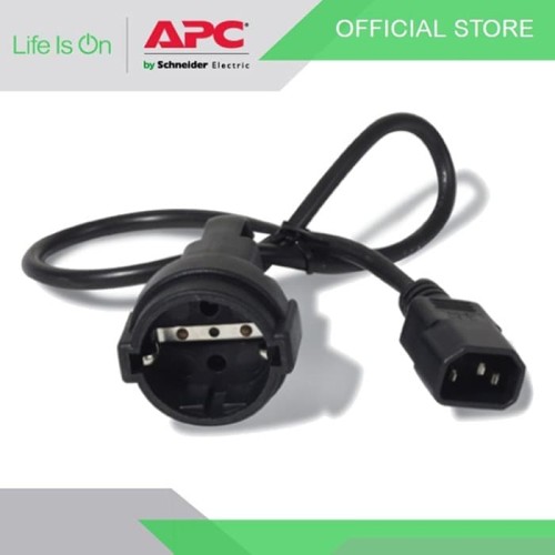 Kabel Power AP9880 APC C14 to CEE 7/7 Schuko 0.6m