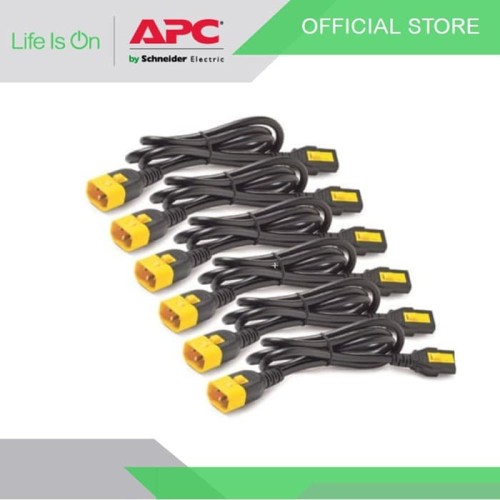 Power Cord Kir APC AP8702S-WW (6 ea) Locking C13 to C14 0.6m