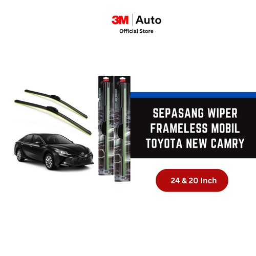 3M Wiper Frameless Mobil New Camry - 24 dan 20 inch