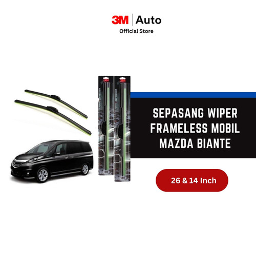 3M Wiper Frameless Mobil Mazda Biante - 26 dan 14 inch