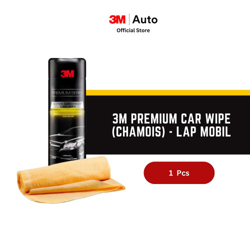 3M Premium Car Wipe (Chamois) - Lap mobil