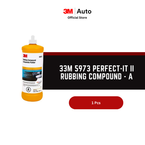 3M 5973 Perfect-It II Rubbing Compound - Kompon u/ menghilangkan baret