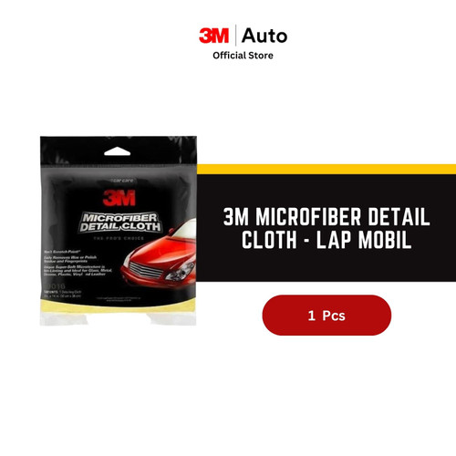 3M 39016 Microfiber Detail Cloth (Lap Mobil) size:12 in x 14 in