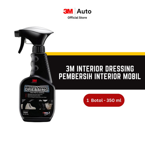 3M Interior Dressing (350 ml bottle) Cairan Pembersih Interior mobil