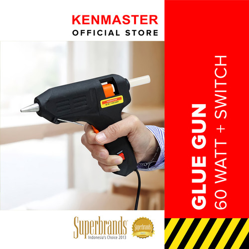 Kenmaster Glue Gun SWITCH 60 Watt - Lem Tembak - GLUE015