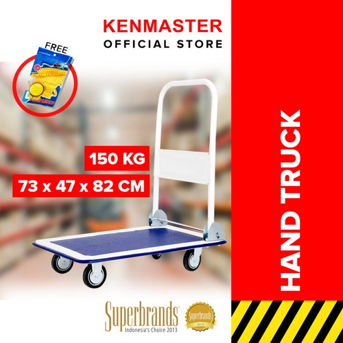 Kenmaster Hand Truck 150 Kg RODA KARET - Troli Lipat Dorong HANT007