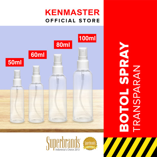 Botol Spray Refill Plastik - Botol Isi Ulang Parfum 100 ml - BLTL026