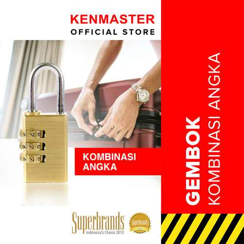 Kenmaster Gembok Kombinasi MG-213/201