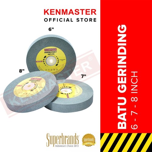 Kenmaster Batu Grinding 6" x 1" x 1 1/4" Grit 120