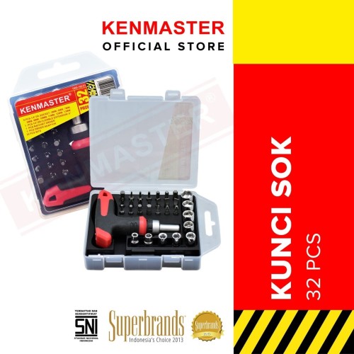 Kenmaster Kunci Sok 32 Pcs