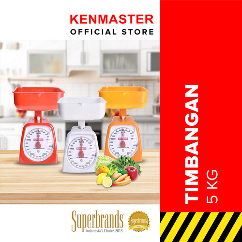 Kenmaster Timbangan Kue - 5 Kg Red