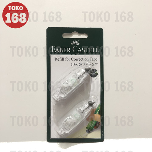 Faber Castell (Refill/Isi Tipex Kertas QJR/QAR/QDR isi 2 Pcs (SET)