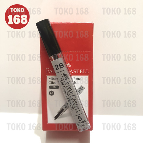 FABER CASTELL Isi/Refill Pensil Mekanik/Lead Pencil 2.0mm (TUBE)