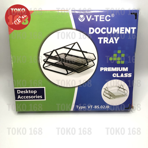 V-TEC Bak Surat/Kertas Jaring/Document Tray Susun 2/3 (PCS)