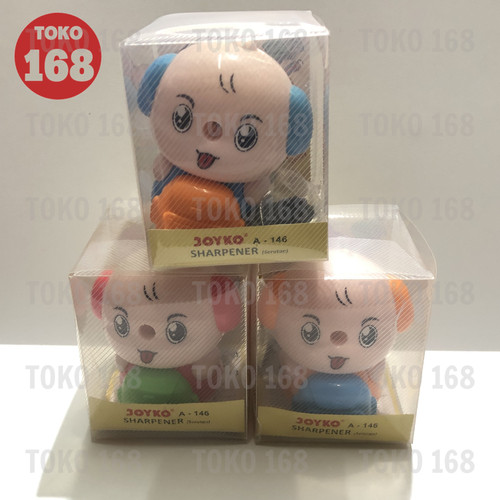 JOYKO Rautan Meja/Pencil Sharpener A-146 (PCS)