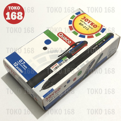 JOYKO Pen/ Pulpen 4 Warna Quaco BP-213 (PCS)