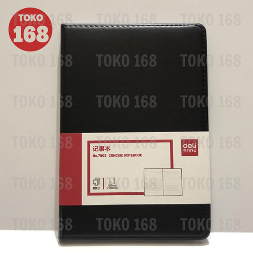 DELI Leather Notebook / Buku Tulis Kulit 7902 (PCS)