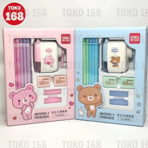 DELI Stationery Set 4 in 1 68896 (SET)