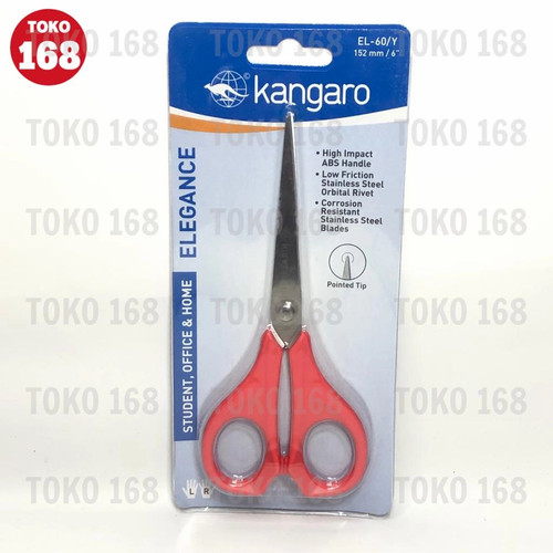 KANGARO Scissors / Gunting EL-60/Y (PCS)