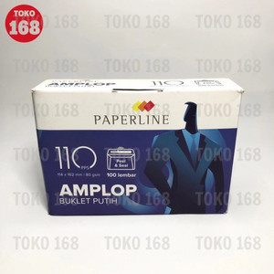 PAPERLINE Amplop 110 PPS ( PAK)