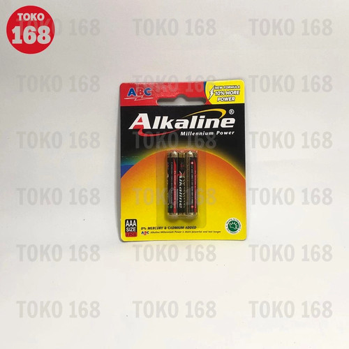 ABC ALKALINE Battery / Baterai AAA [ A3 ] LR03 (SET)