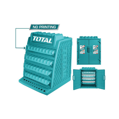 TOTAL DRILL BITS DISPLAY BOX CABINET TAKD2688