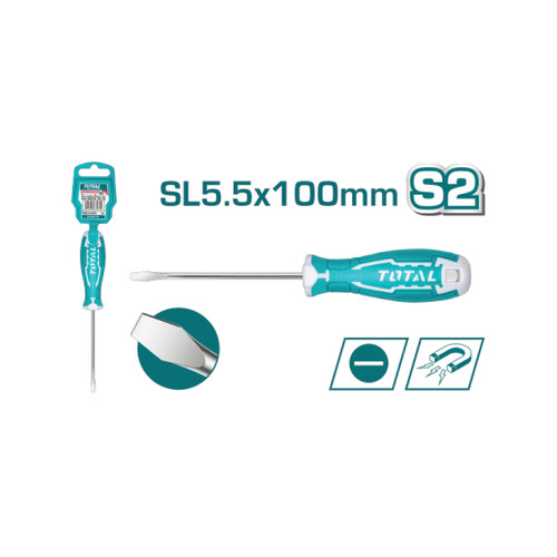 TOTAL OBENG MINUS / SLOTTED SCREWDRIVER THT265100