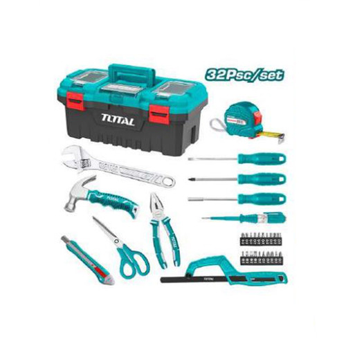 TOTAL PERKAKAS TANGAN SET / HANDTOOLS SET 32 PCS THKTHP20326