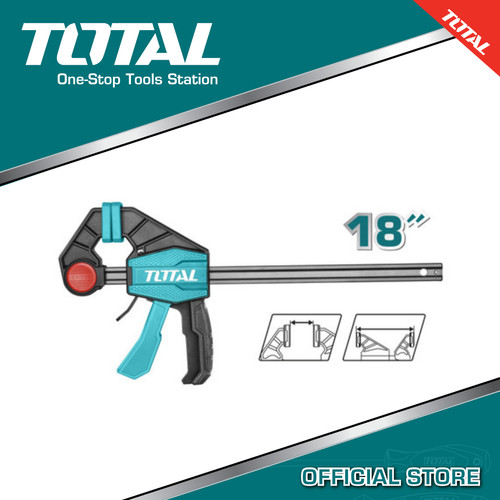 TOTAL QUICK RELEASE F CLAMP 18 INCH / QUICK BAR CLAMP THT1340603