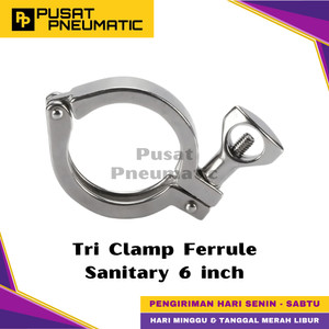 6" Tri Clamp Ferrule Sanitary Stainless Steel 304 6 inch