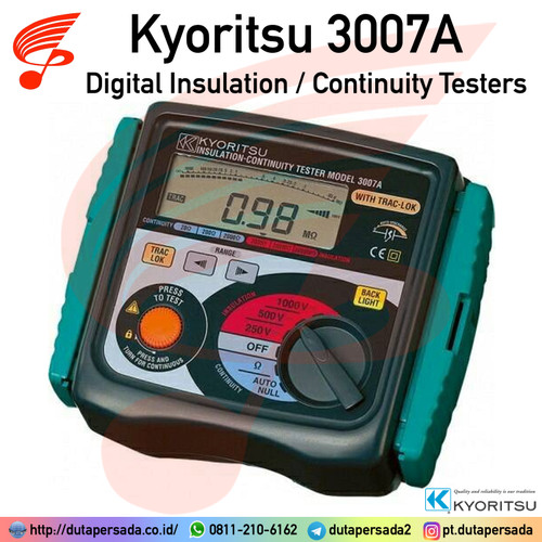 Kyoritsu 3007A Digital Insulation / Continuity Testers