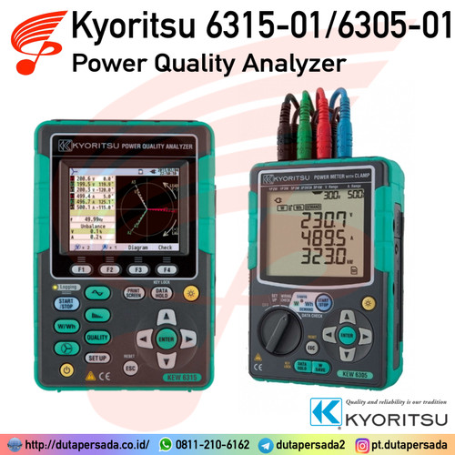 Kyoritsu 6305-01 6315-01 Power Quality Analyzer - 6305-01