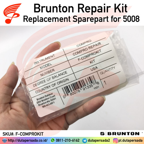 Brunton Repair Kit Original Replacement Parts for 5006 5008 5010 5020 - COMPRO