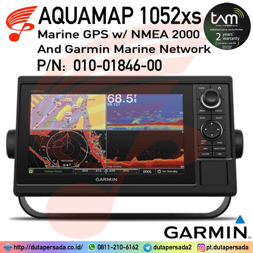 Garmin AQUAMAP 1052xs Marine GPS 80xs - 1052xs only