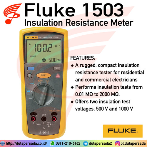 Fluke 1503 Insulation Resistance Tester Kyoritsu 3005 3132 Hioki