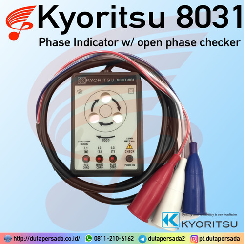 Kyoritsu 8031 - Phase Indicators