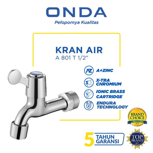 [PROMO] ONDA Kran Air Tembok / Taman A 801 T 1/2"