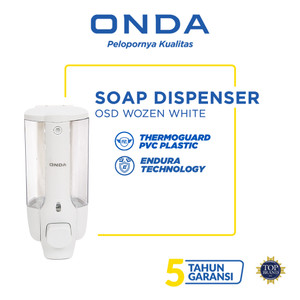 ONDA Soap Dispenser / Tempat Sabun OSD WOZEN WHITE