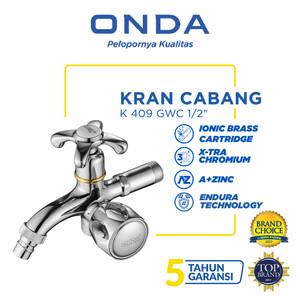 ONDA Kran Cabang Shower K 409 GWC 1/2"