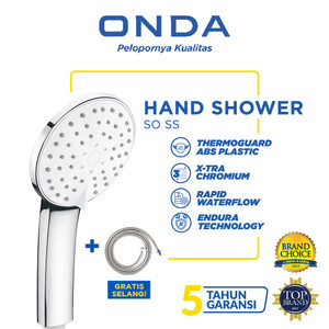 ONDA Hand Shower / Shower Mandi SO SS